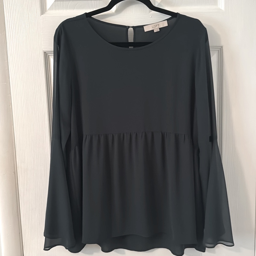 Loft Blouse with bell sleeves